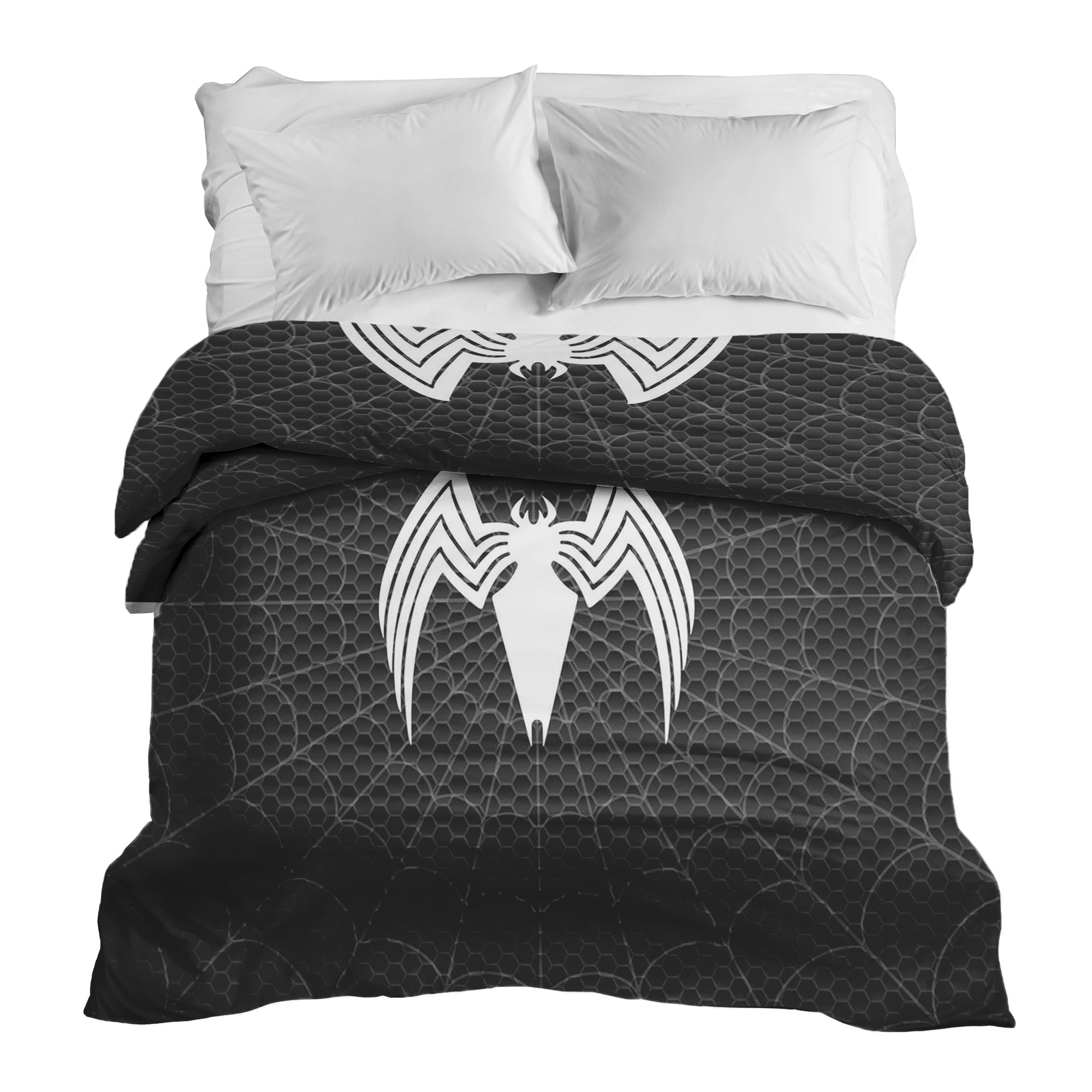 Original therapy blanket - cotton cover black with spider