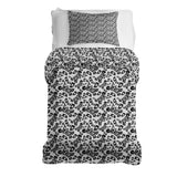 Therapy blanket bedding set with the inscription "Joker" in black.