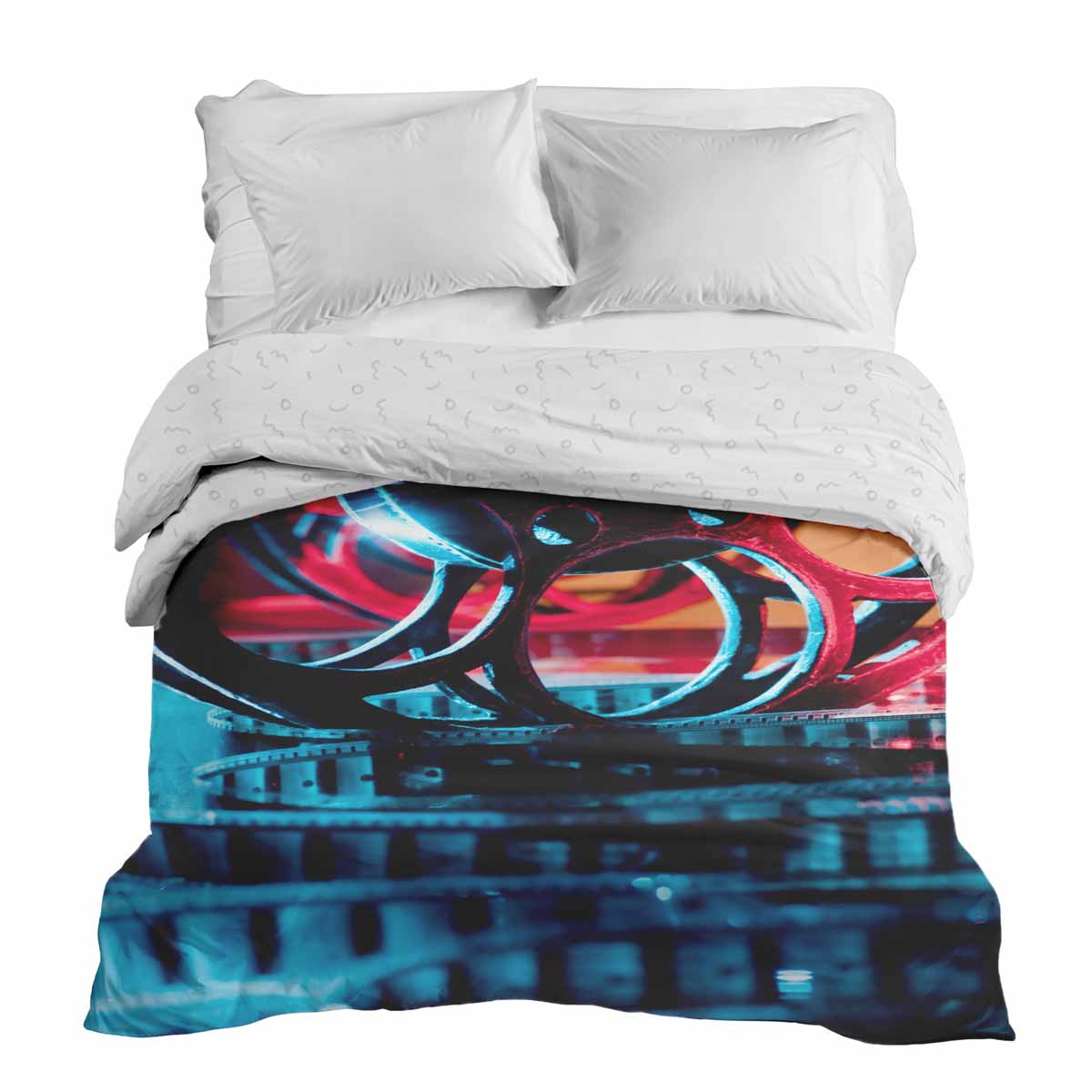 Original therapy blanket - cotton cover with clockwork