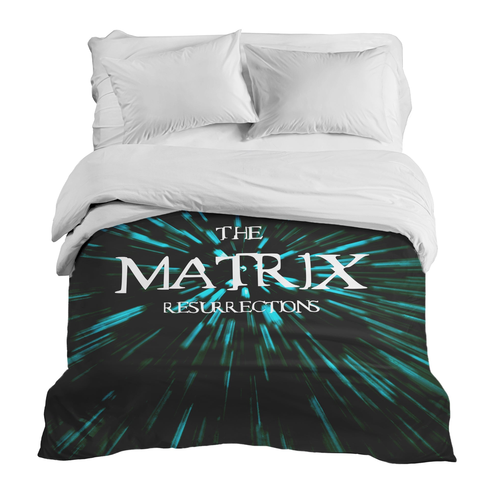 Original therapy blanket - cotton cover with The Matrix lettering