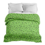 Original therapy blanket - light green cotton cover with question mark