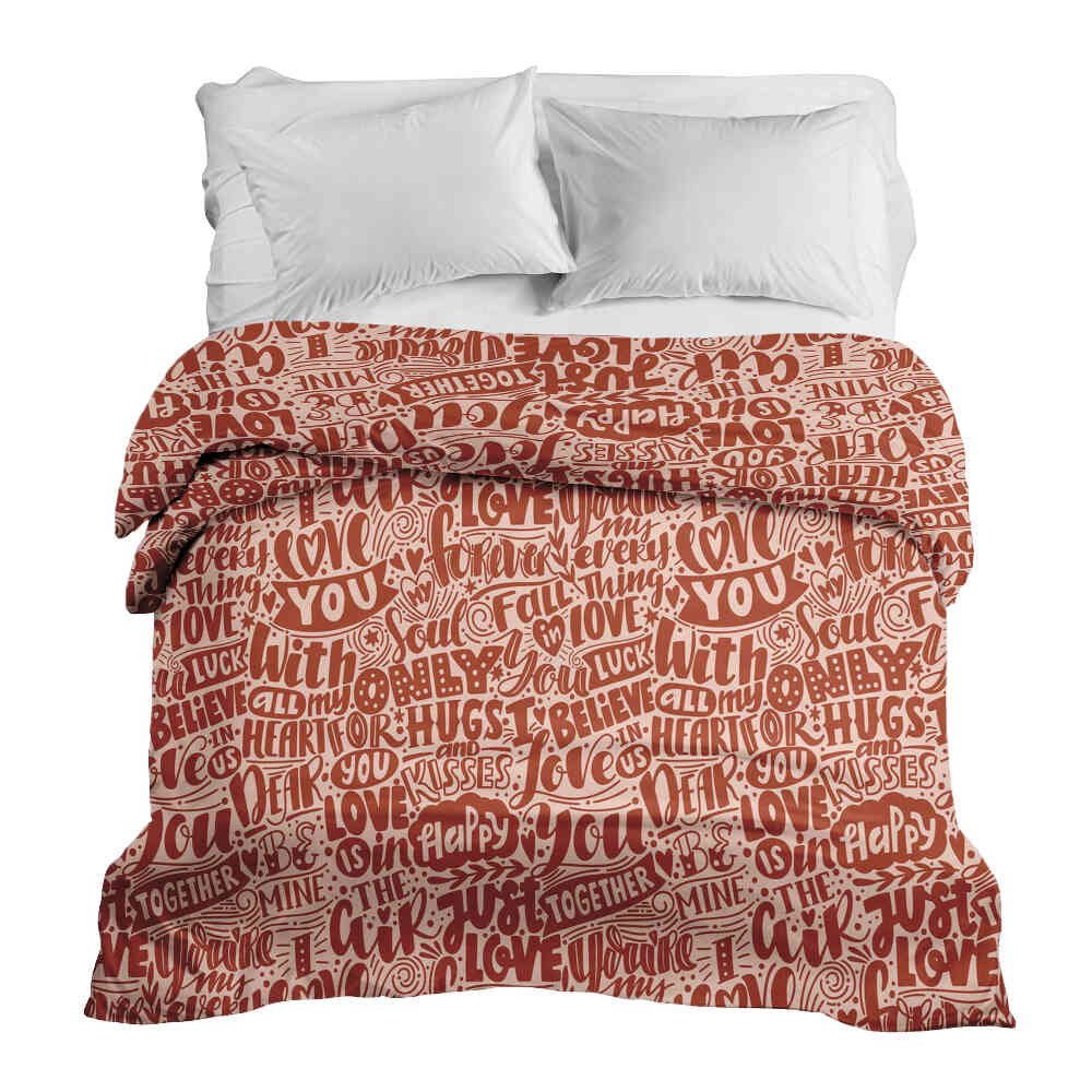 Original therapy blanket - cotton cover Be Mine