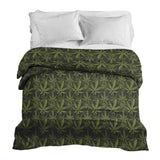 Original therapy blanket - cotton cover hemp leaf