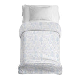 Original therapy blanket - cotton cover delicate forest