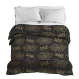 Original therapy blanket - cotton cover black Christmas star