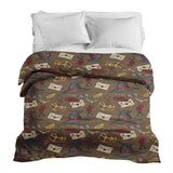 Original therapy blanket - cotton cover talking hat