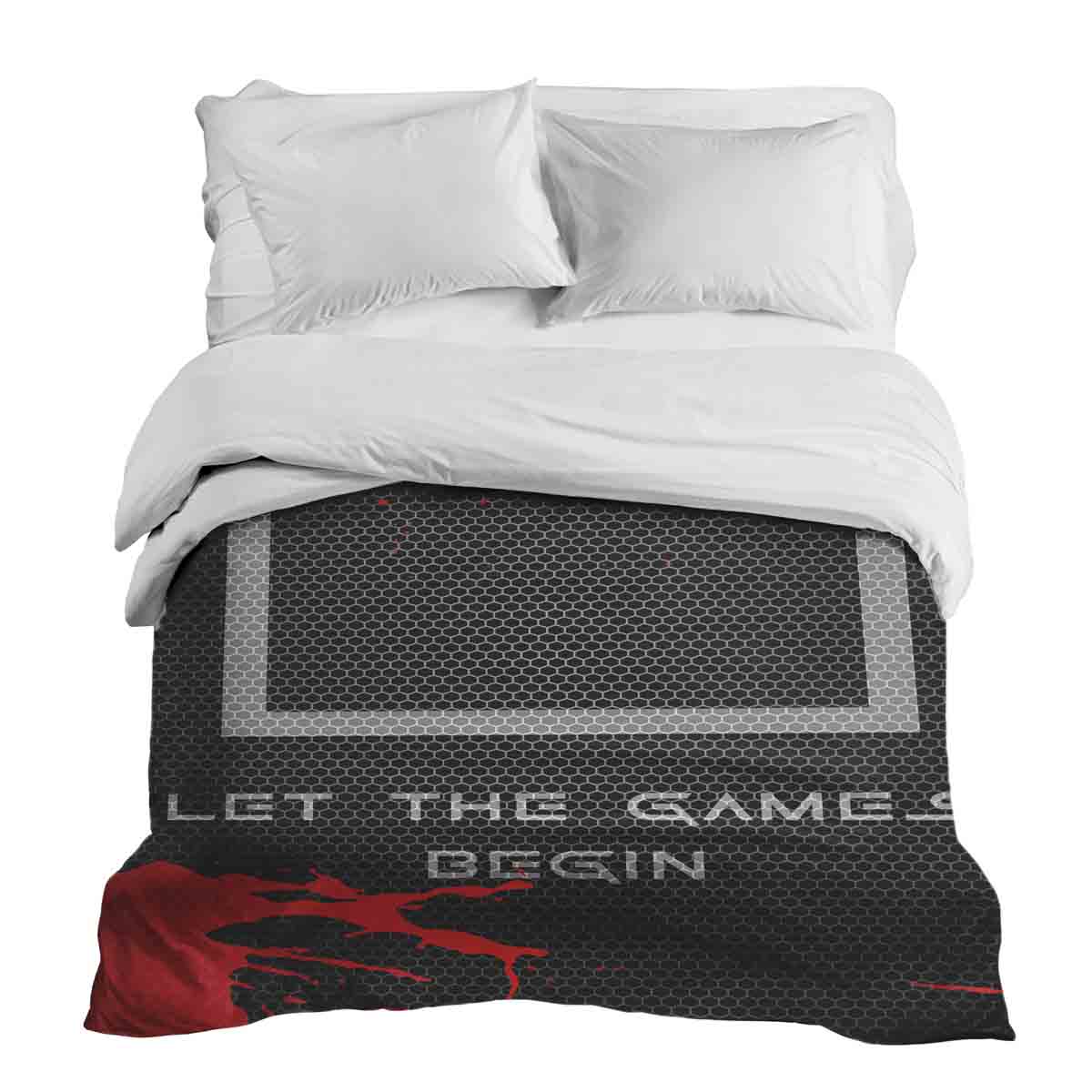 Original therapy blanket - cotton cover black Let's Play