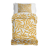 Therapy blanket and bedding set with yellow branches