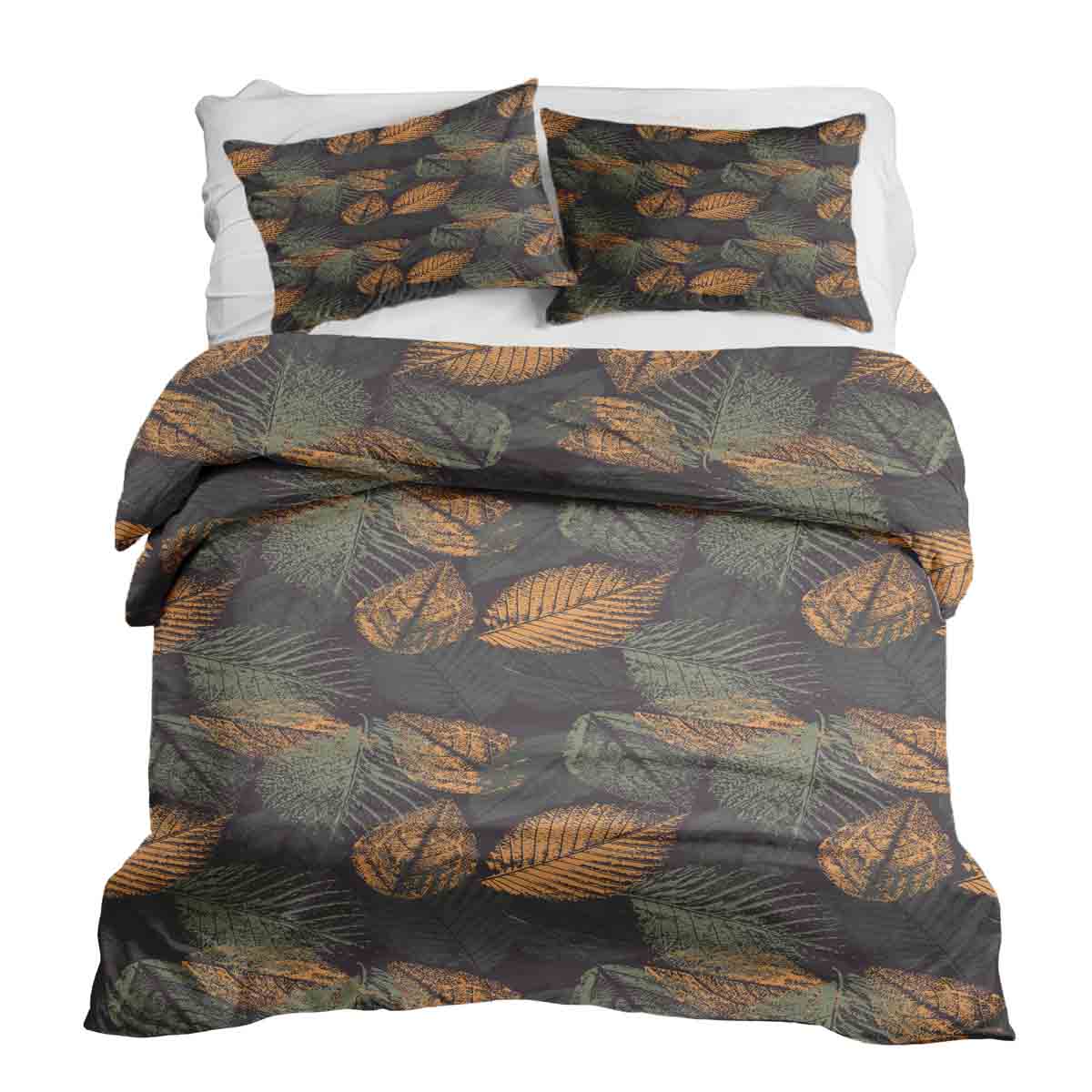 Therapy blankets bedding set autumn leaf pattern