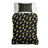Therapy blanket bedding set, black with Harry Blitz