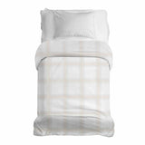 Original therapy blanket - cotton cover orange large checks
