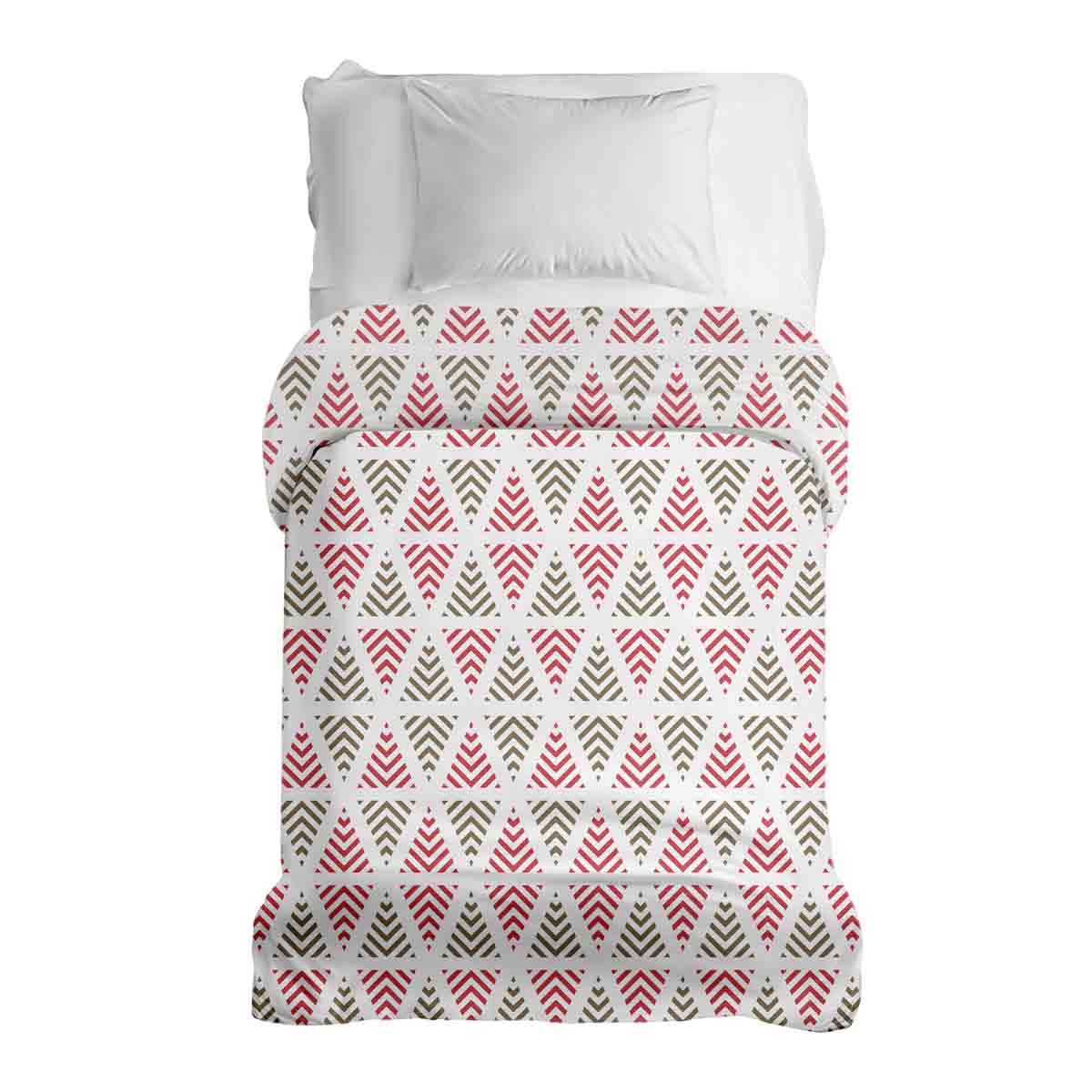Original therapy blanket - cotton cover Christmas triangles