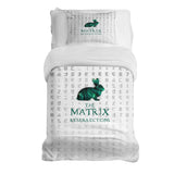 Therapy Blanket Bedding Set White Matrix