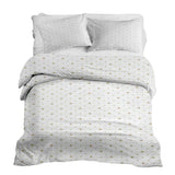 Therapy blankets bedding set golden squares