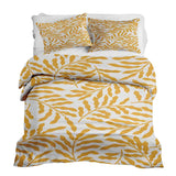 Therapy blanket and bedding set with yellow branches