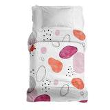 Original therapy blanket - cotton cover abstract circles