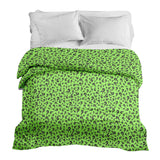 Original therapy blanket - light green cotton cover with question mark