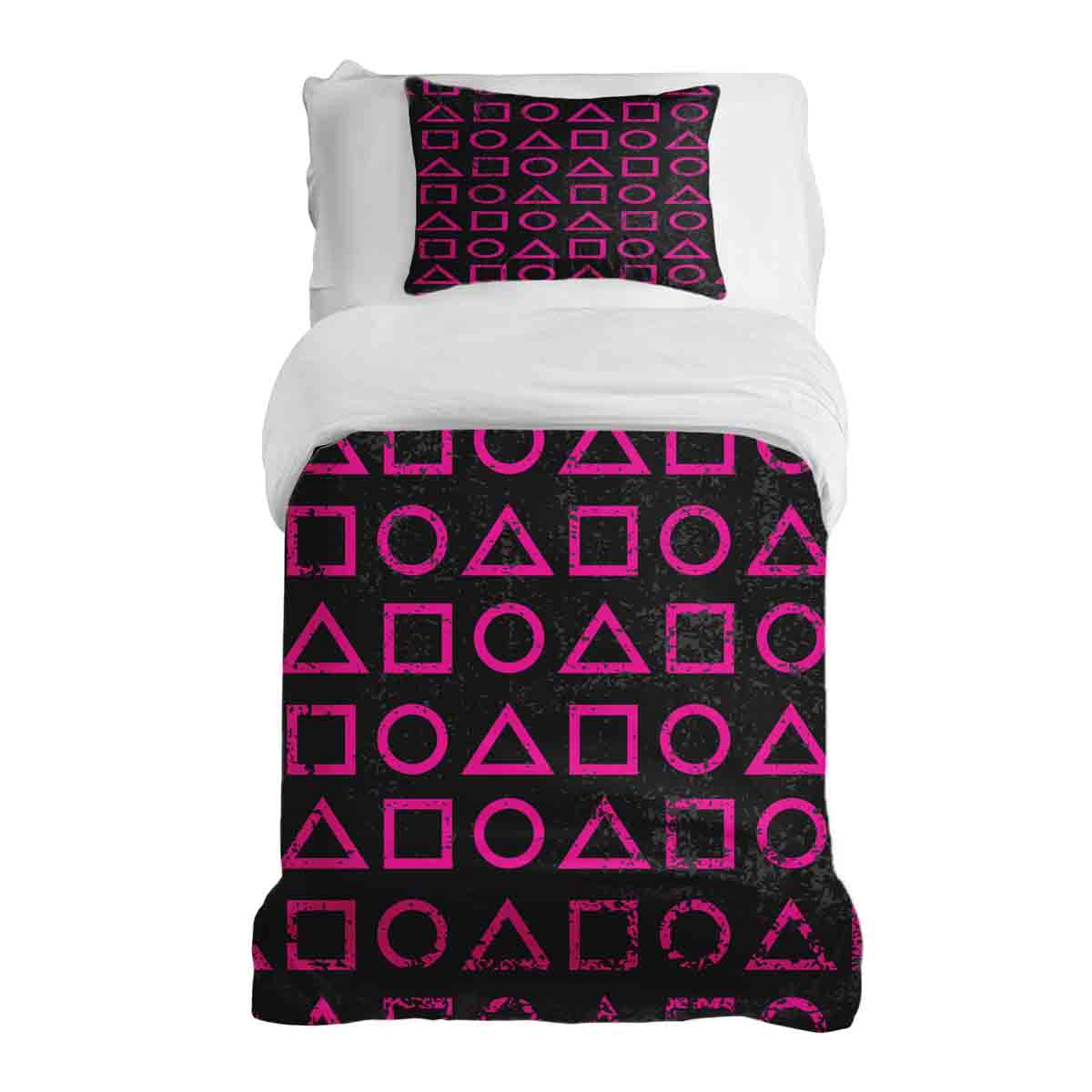 Couette de thérapie Ensemble de linge de lit Formes Dalgona