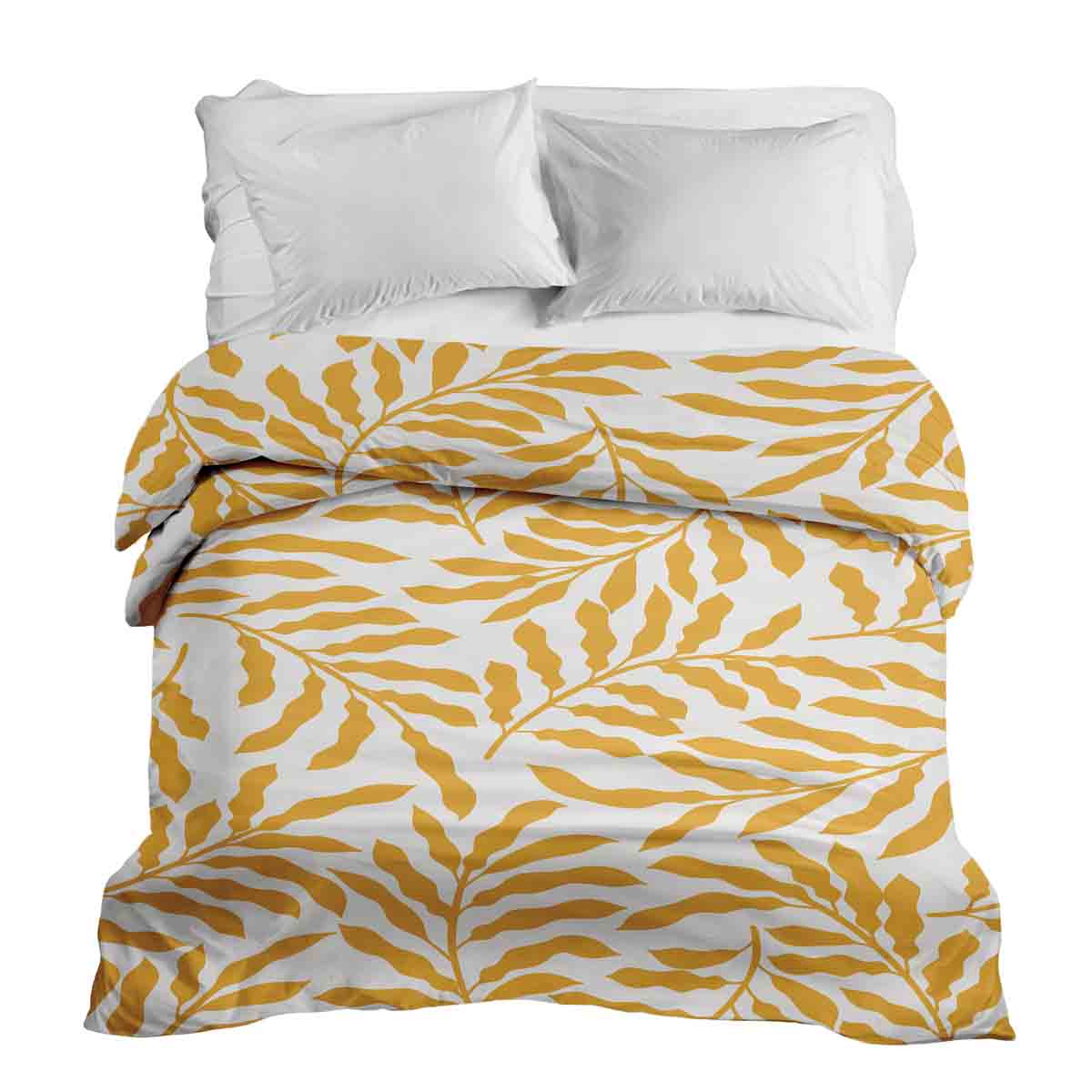 Original therapy blanket - cotton cover with yellow branches