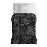 Original therapy blanket - cotton cover black with spider web