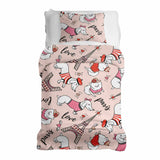 Therapy blanket and bedding set: Dog in Paris