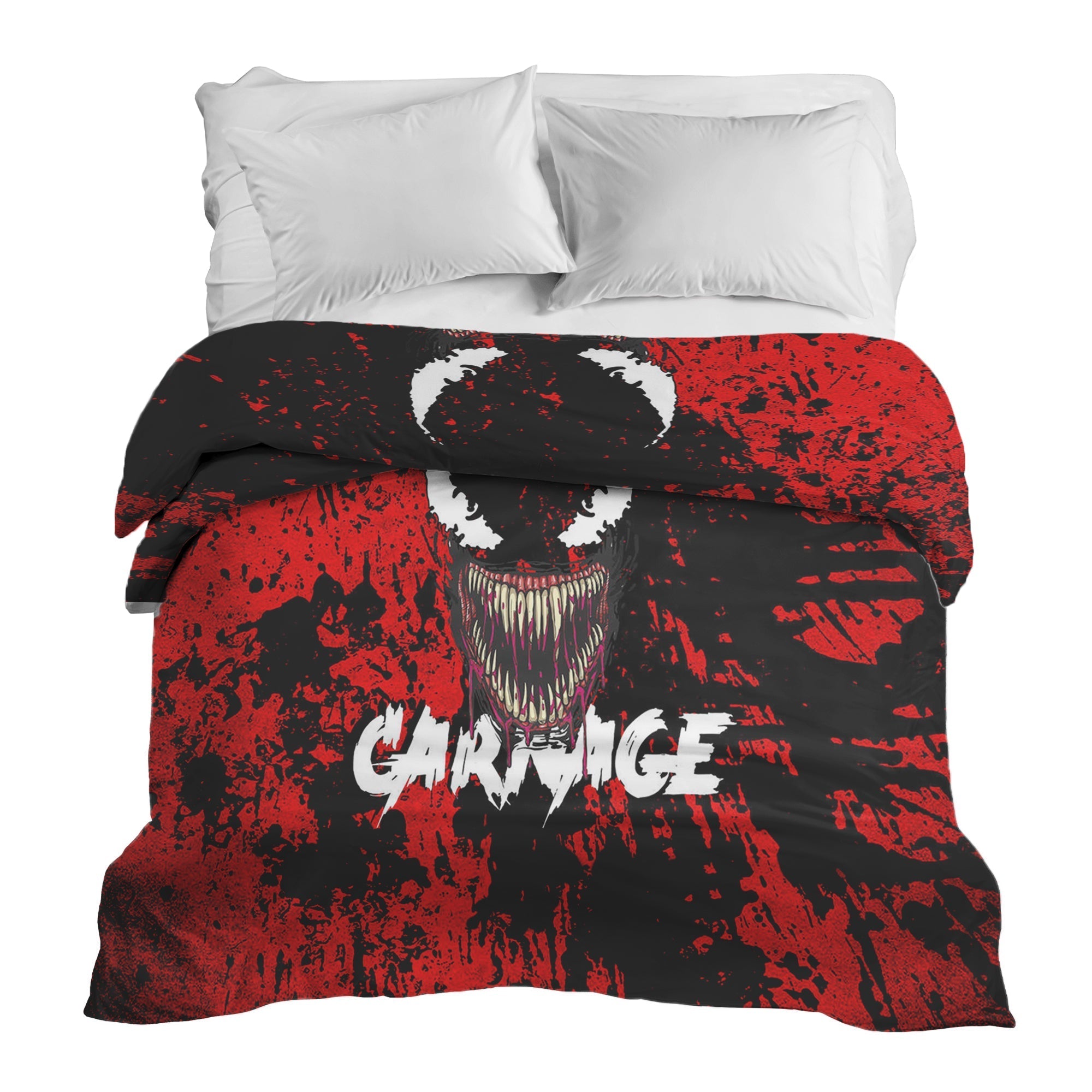 Original therapy blanket - cotton cover black joker face