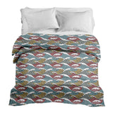 Original therapy blanket - cotton cover colorful wave breakers