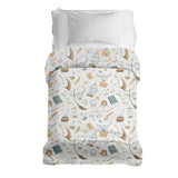 Original therapy blanket - cotton cover white magical things