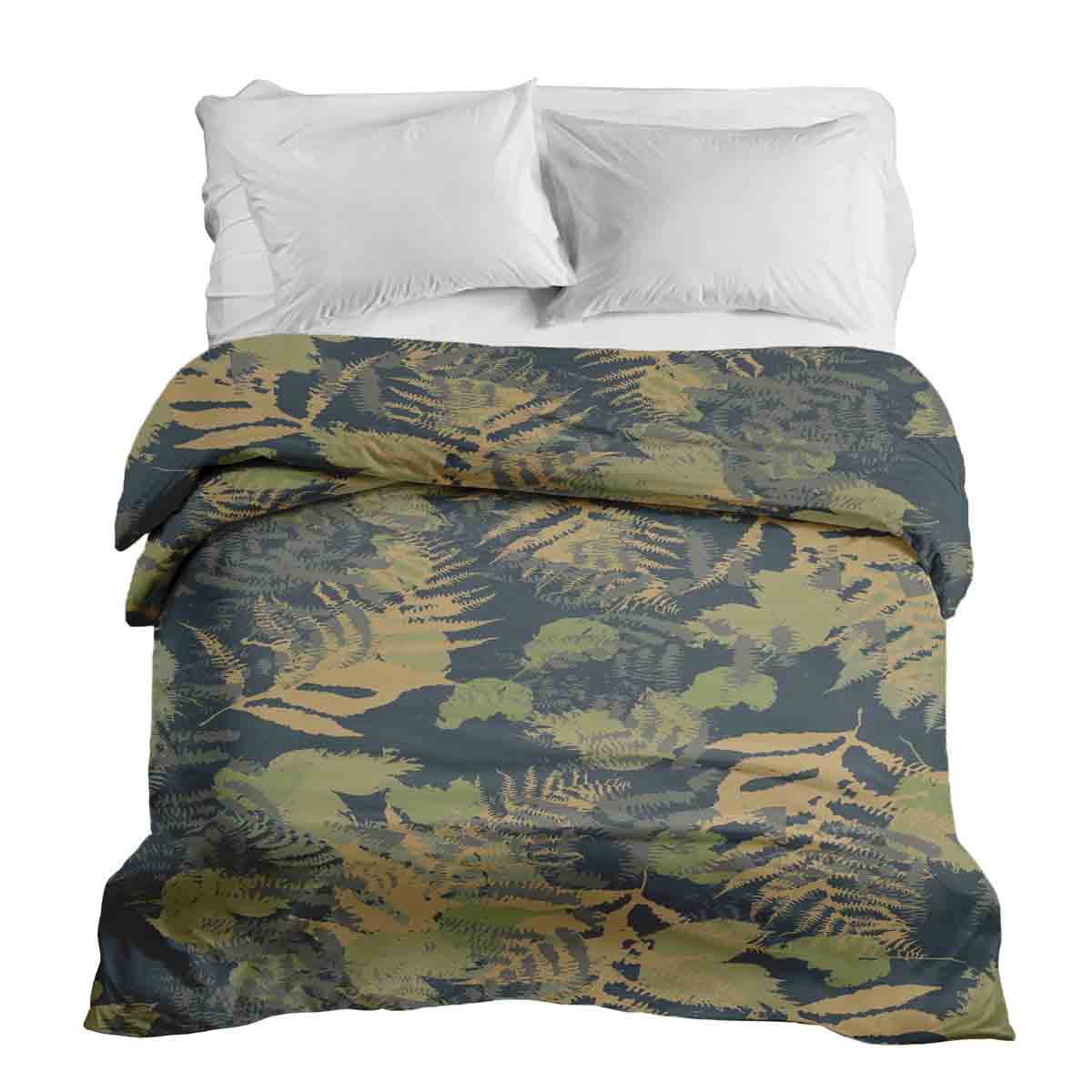Couverture thérapeutique originale - Housse en coton forêt