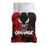 Original therapy blanket - cotton cover black joker face