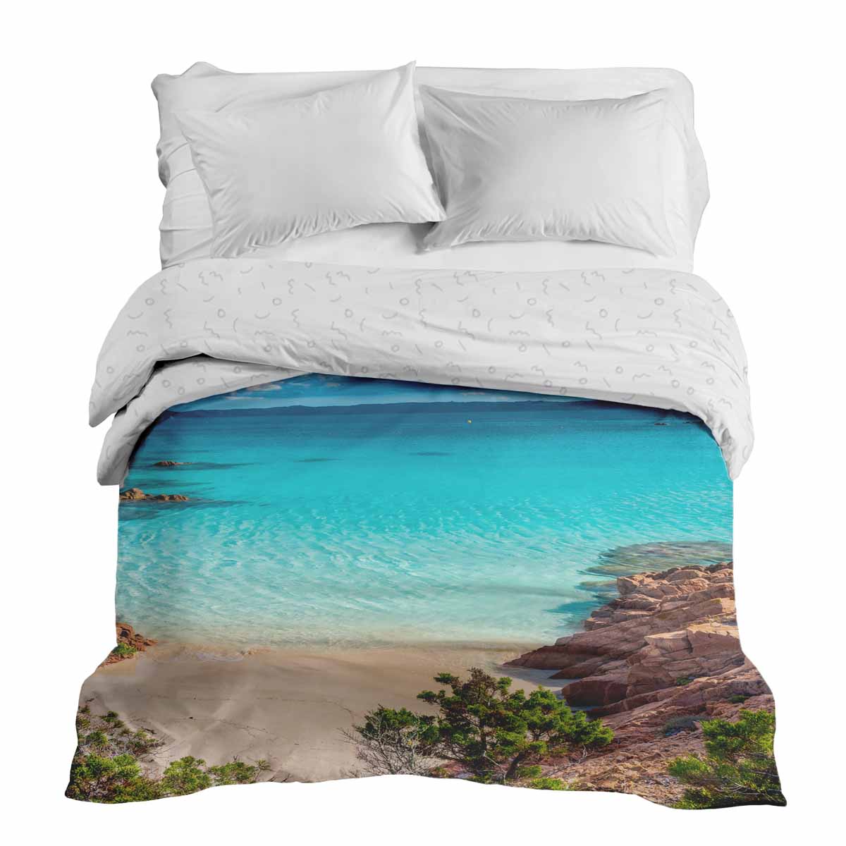 Original therapy blanket - cotton cover wanderlust