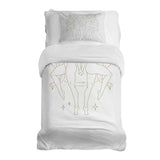 Therapy blanket and bedding set, Gemini constellation.