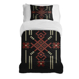 Therapy blanket bedding set with large snowflake