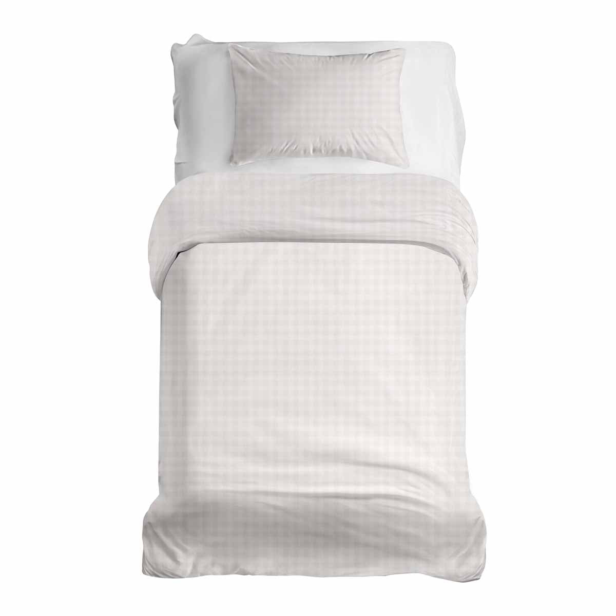 Couette de thérapie Ensemble de linge de lit clair à carreaux