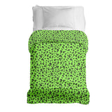 Original therapy blanket - light green cotton cover with question mark