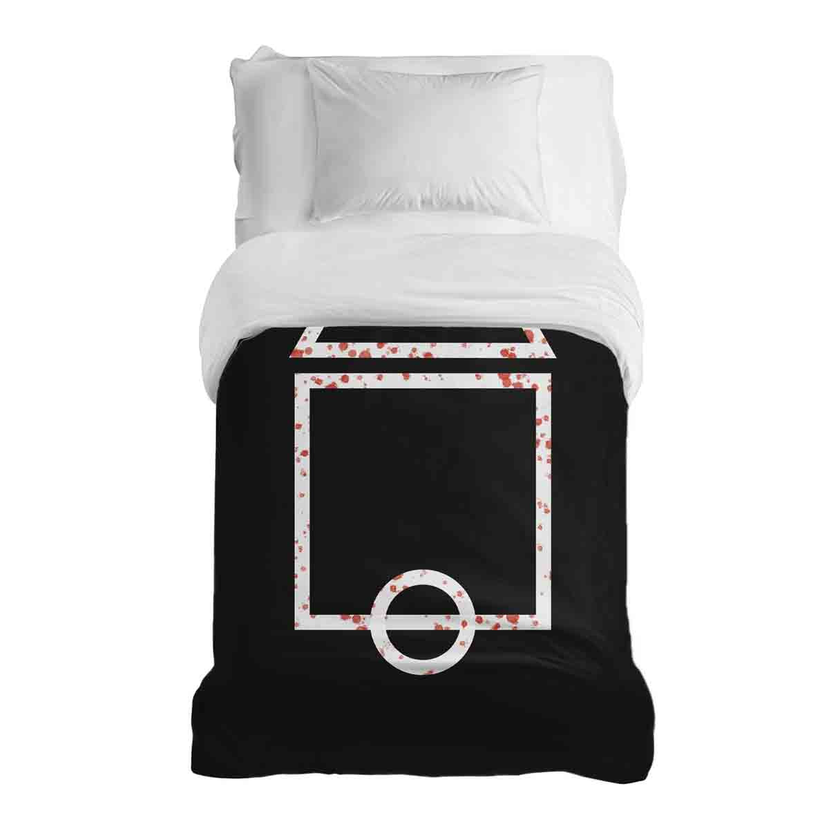 Couverture thérapeutique originale - Housse en coton formes sanglantes