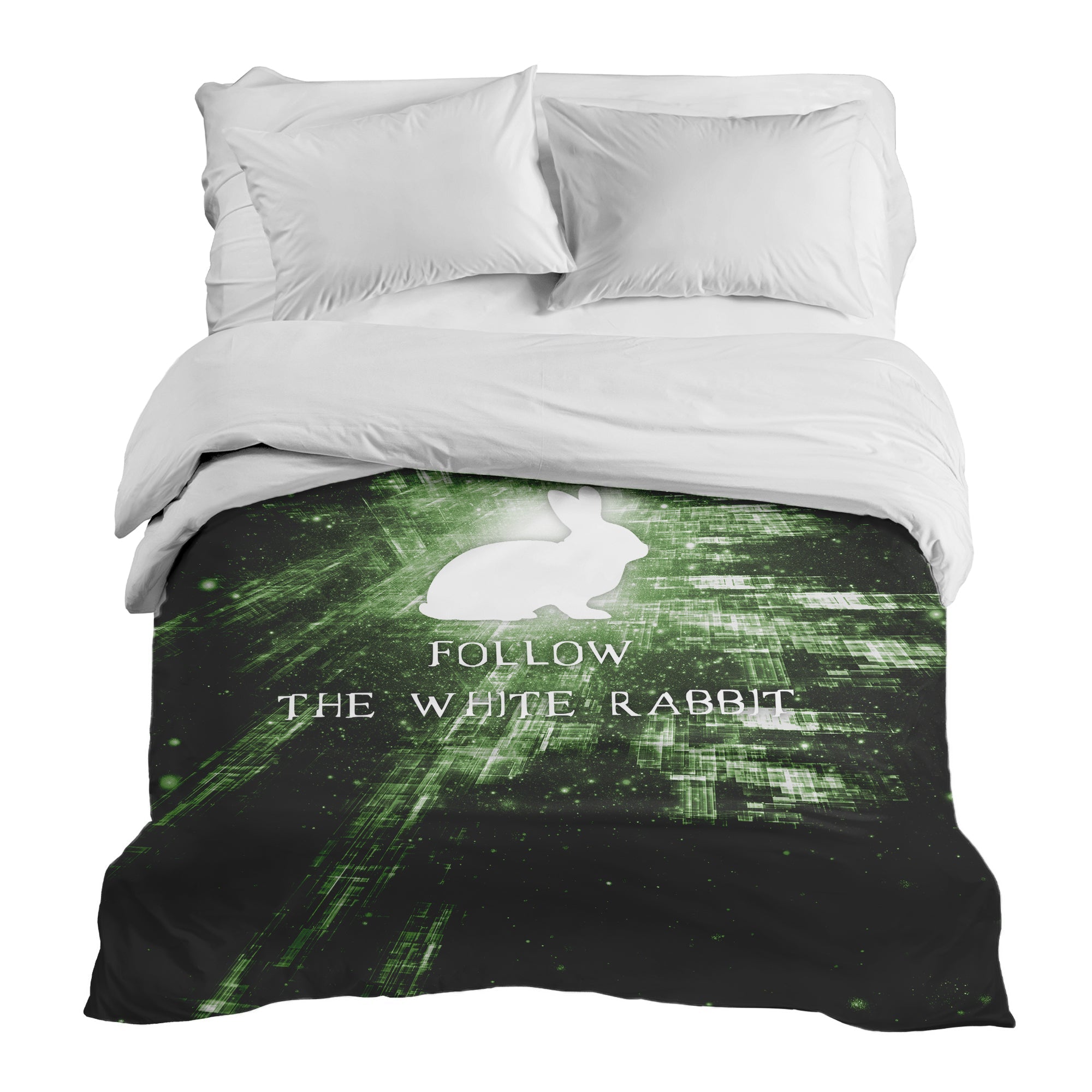 Couverture thérapeutique originale - Housse en coton Follow The Rabbit