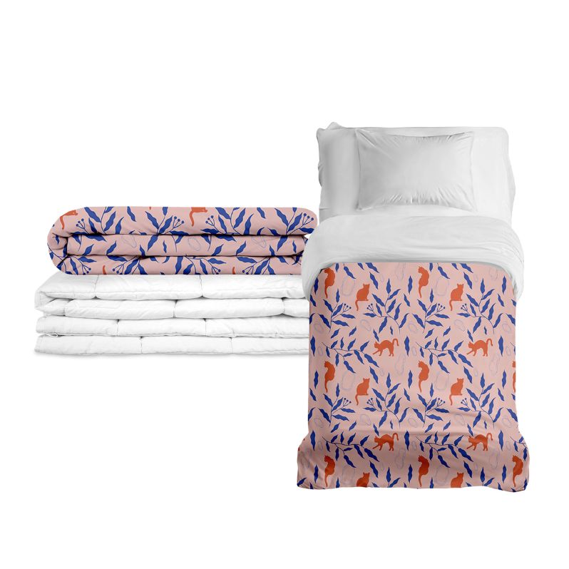 Original therapy blanket - Red cat weighted blanket with cotton cover for children