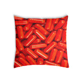 Health pillows, red tablets.