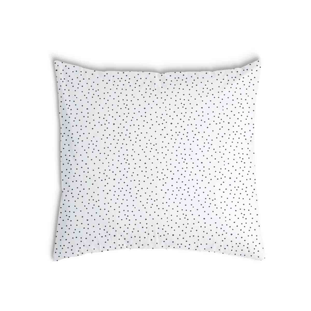 Health pillow black dotted