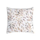 Health pillow white with light brown branches