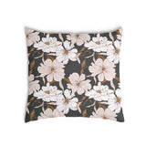 Health pillow with pink aster flowers