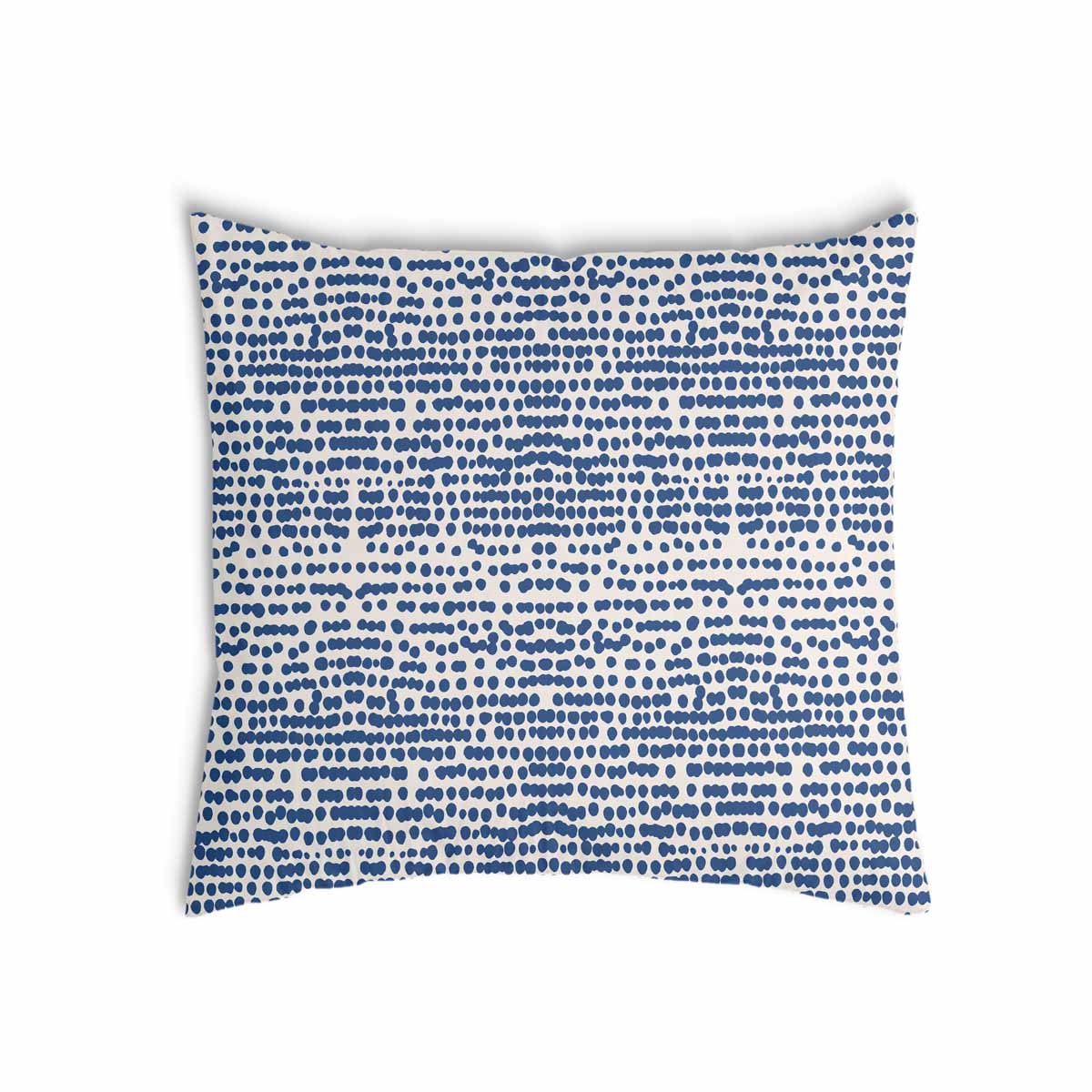 Health pillow with blue dots