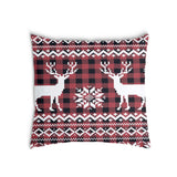 Health pillow with reindeer pattern