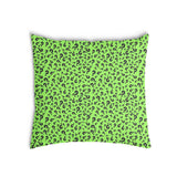 Health pillow light green with question mark