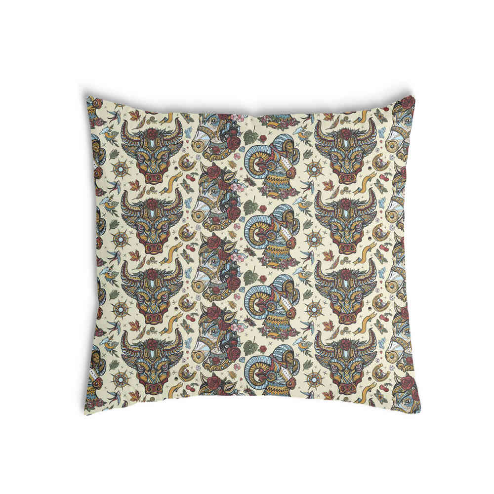 Health pillow colorful animal heads