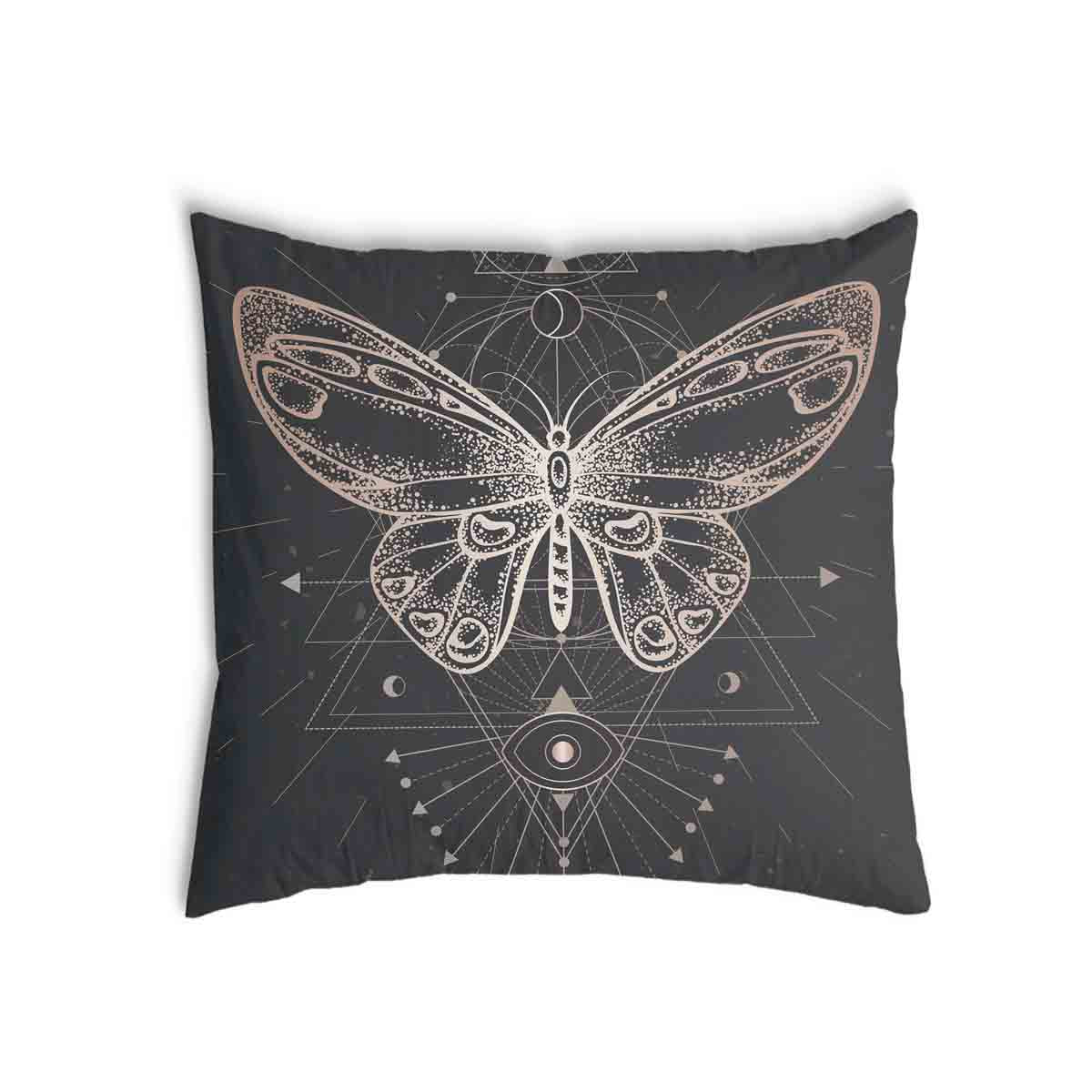 Health Pillow Black with Butterfly
