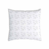 Health pillow white with clouds