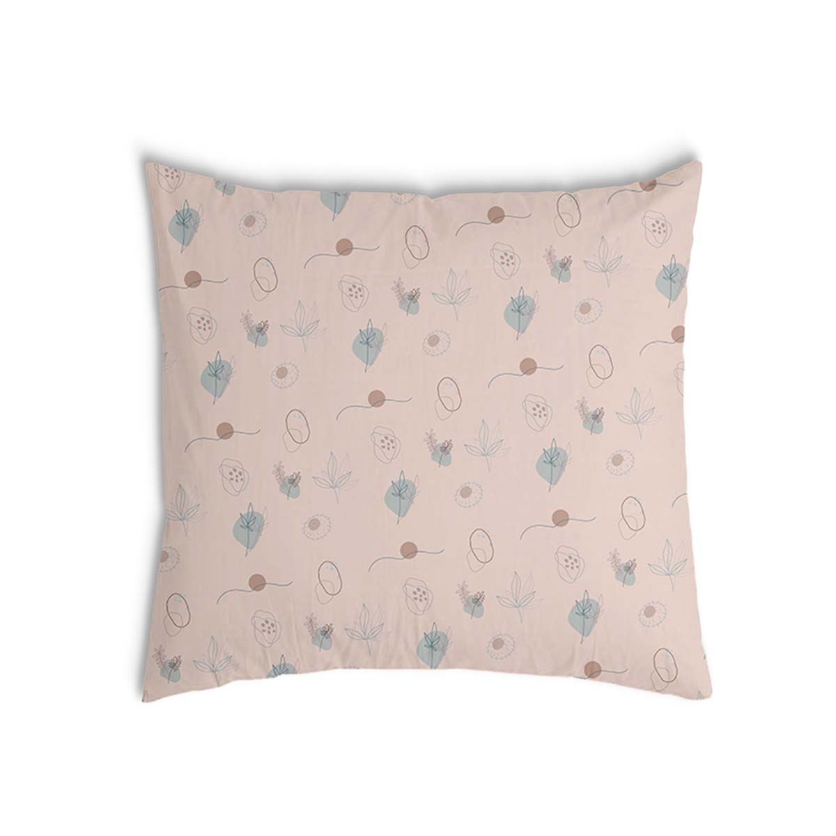 Health Pillow Pink Plants