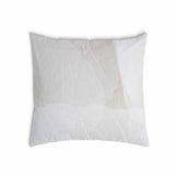 Health pillow, grey with white pattern.